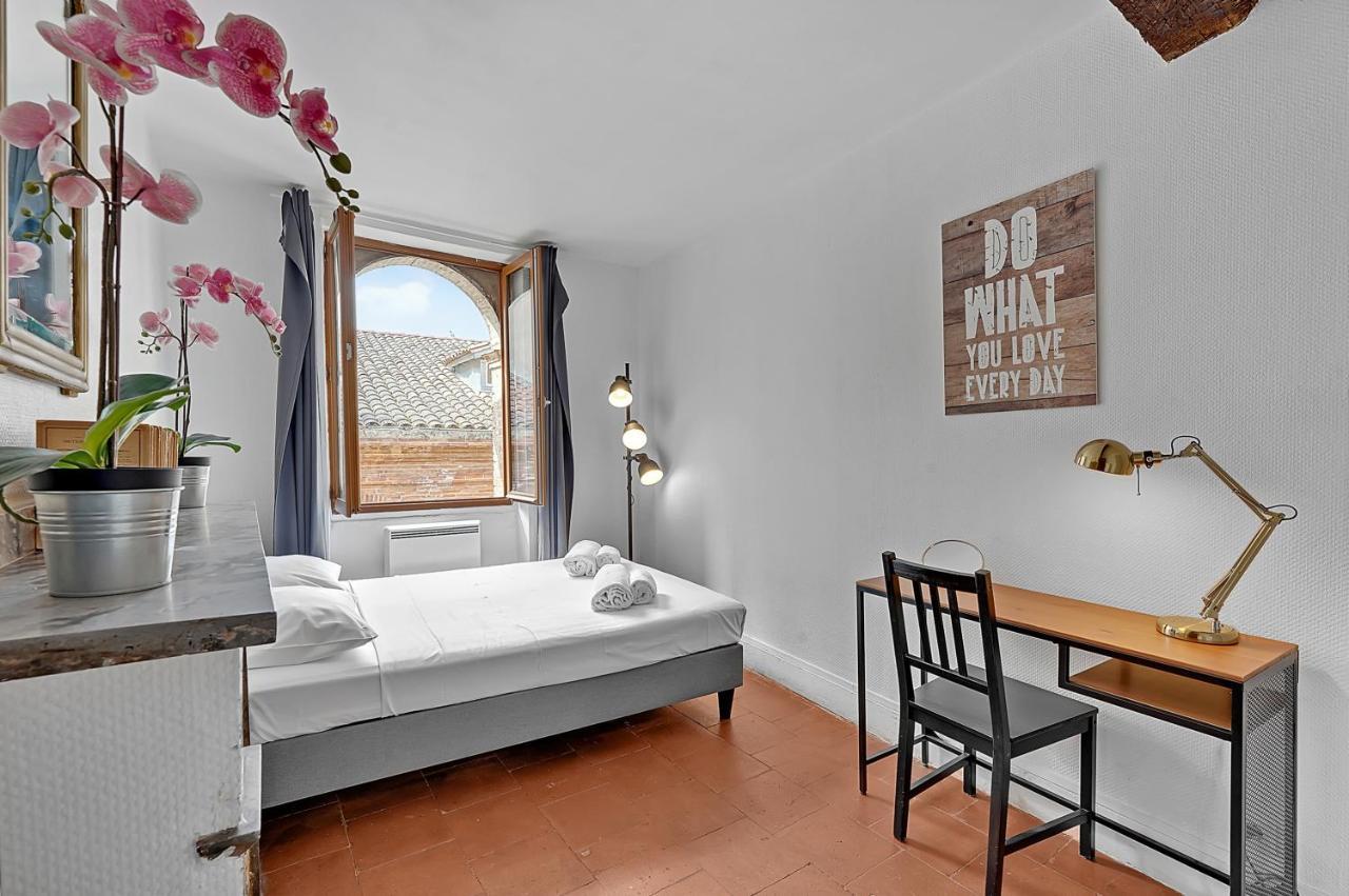 Le Regans - Charmant Appartement En Tomette Toulouse Bagian luar foto